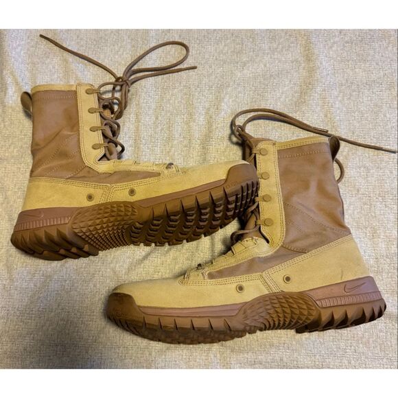 Nike Air Size 10 SFB Field 8” Coyote Brown Tactical Military Boot 688974-200 - Picture 6 of 9